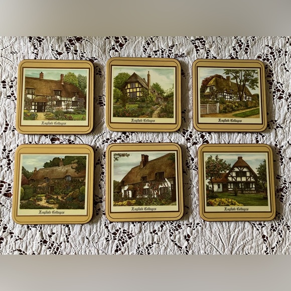 Pimpernel Other - Vintage set of Six Pimpernel English Gardens Coasters